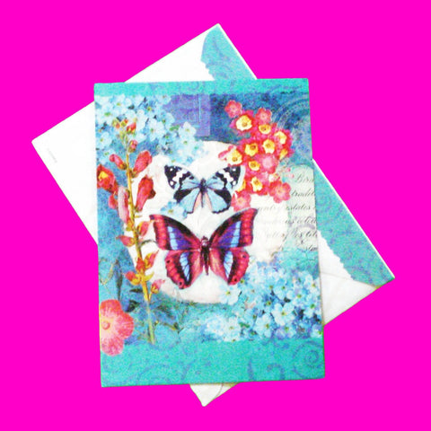 Thinking of You Butterfly Garden Card