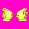 Striped Fish Salt & Pepper Shakers