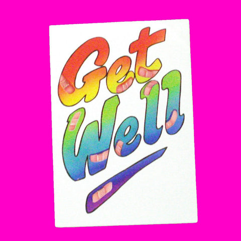 Get Well Rainbow Card