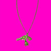 Pistol Pendant Necklace