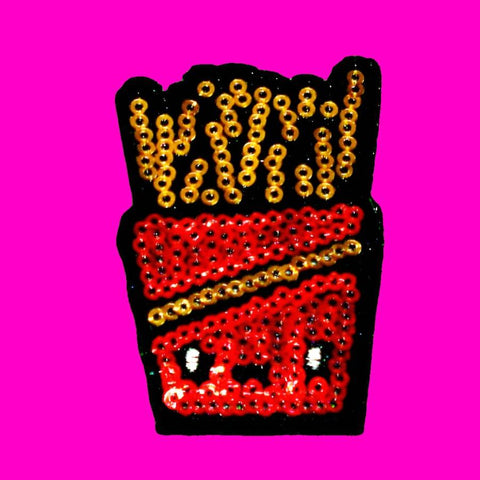 Happy Fry Guy Patch