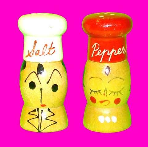 Chef Salt & Pepper Shakers