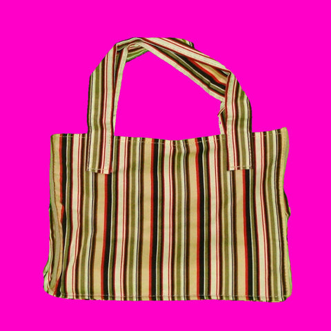Classic Handbag - Saucy Stripes