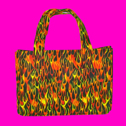 Classic Handbag - Flames - More Styles!