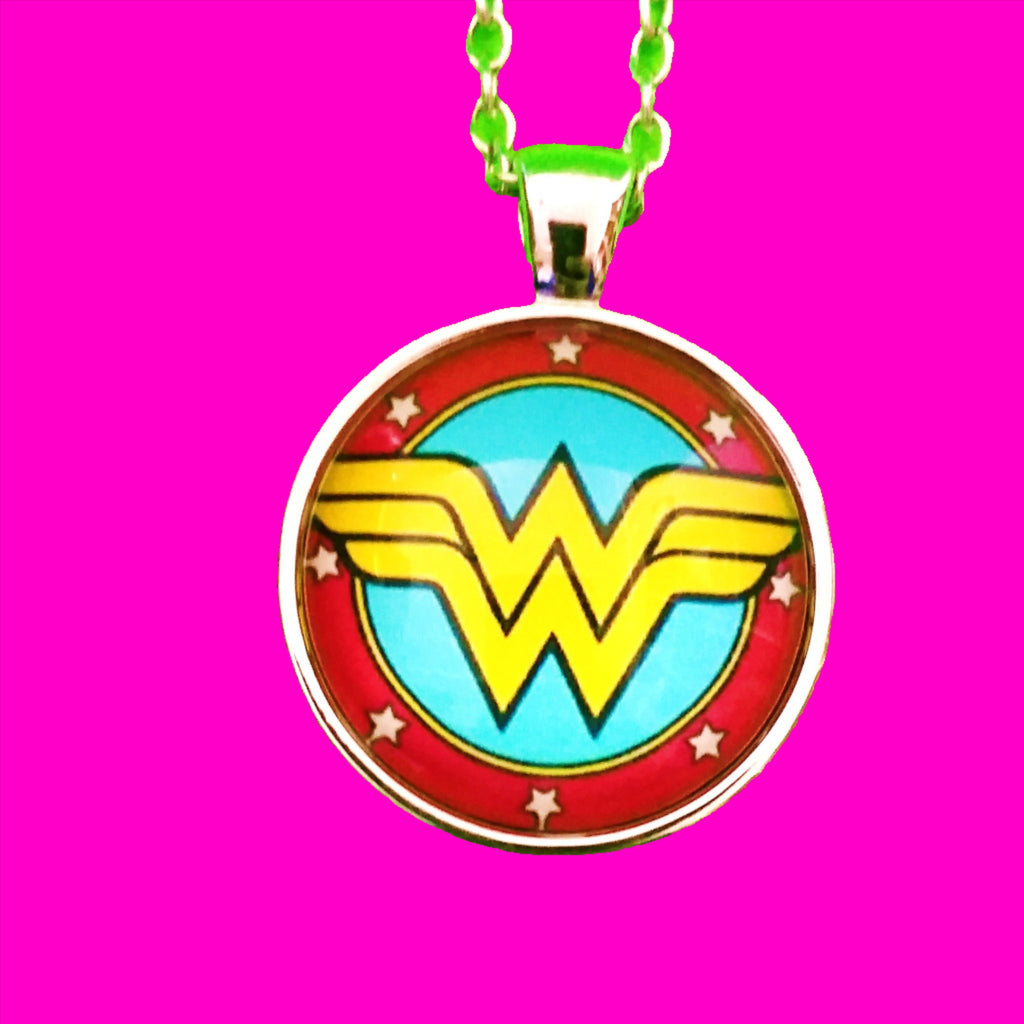 Wonder Woman Logo Necklace - More Styles!
