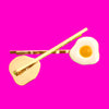 Fried Egg Bobby Pins