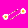 Fried Egg Bobby Pins