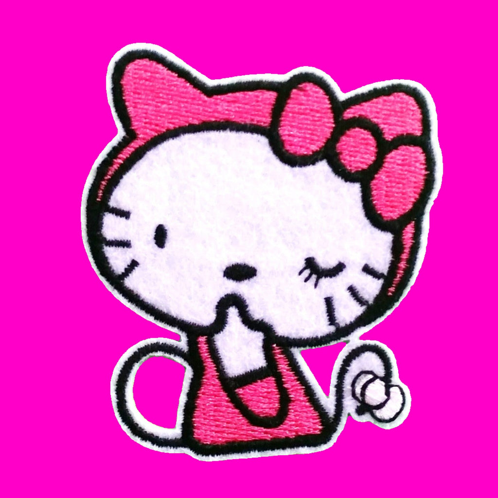 How to Use Sanrio Hello Kitty Iron On Patch BC13