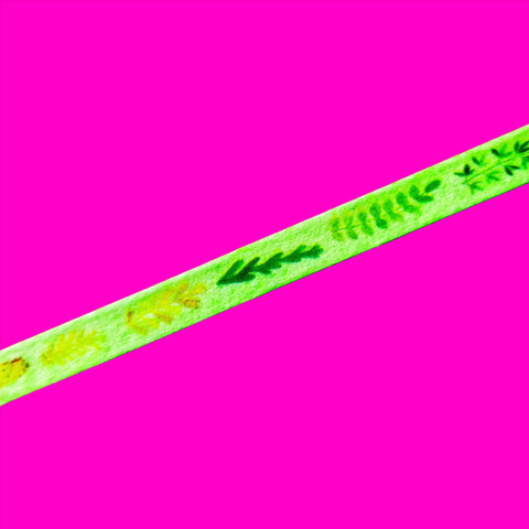 Skinny Washi Tape - Leaf Boughs