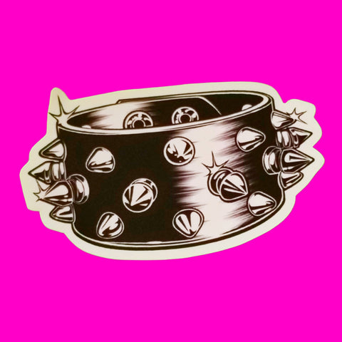 Spiked Cuff Sticker