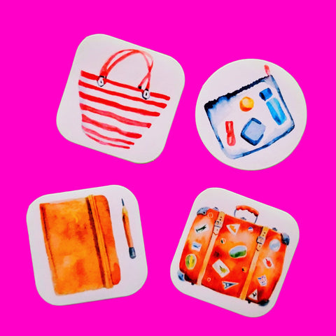 Travel Time Sticker Set - More Styles!