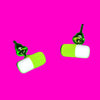Happy Pills Earrings - More Colours!