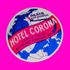 Hotel Trunk Label Sticker - More Styles!