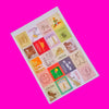Postage Stamp Sticker Set - More Styles!