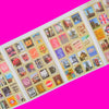 Postage Stamp Sticker Set - More Styles!