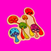 Psychedelic Shroom Sticker - More Styles!