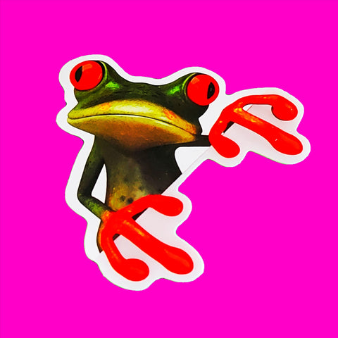 Tree Frog Sticker