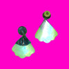 Shell Snakeskin Earrings