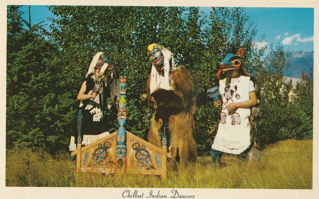 USA - Alaska - Port Chilkoot - Chilkat Dancers Postcard