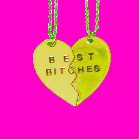 Best Bitches Necklace Set
