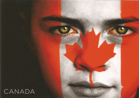 Canada Flag Postcard