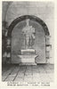 USA - Florida - Miami - Spanish Monastery Alphonsus Statue Postcard