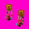 Aztec Dangle Earrings