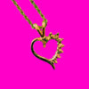 Rhinestone Heart Necklace