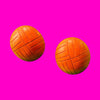 Rose Wood Button Earrings