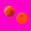 Rose Wood Button Earrings