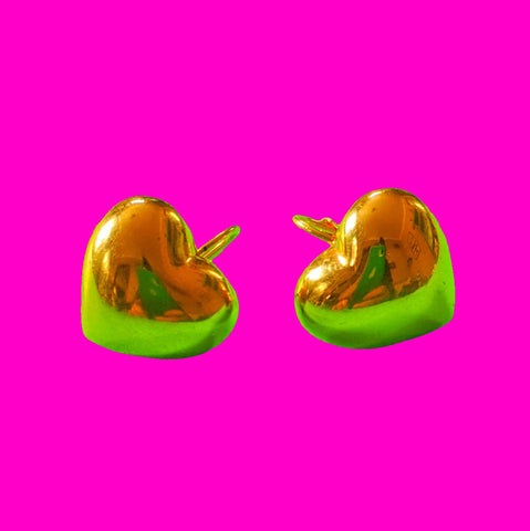 Bubble Heart Earrings