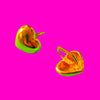 Bubble Heart Earrings