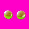 Pearly Button Earrings