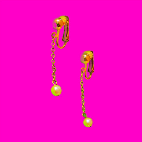 Pearl Dangle Earrings