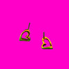 Gold Sweetheart Earrings