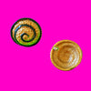 Spiral Disc Earrings