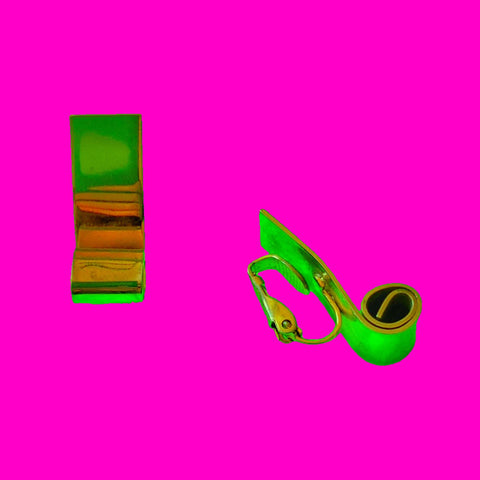 Scroll Clip Earrings