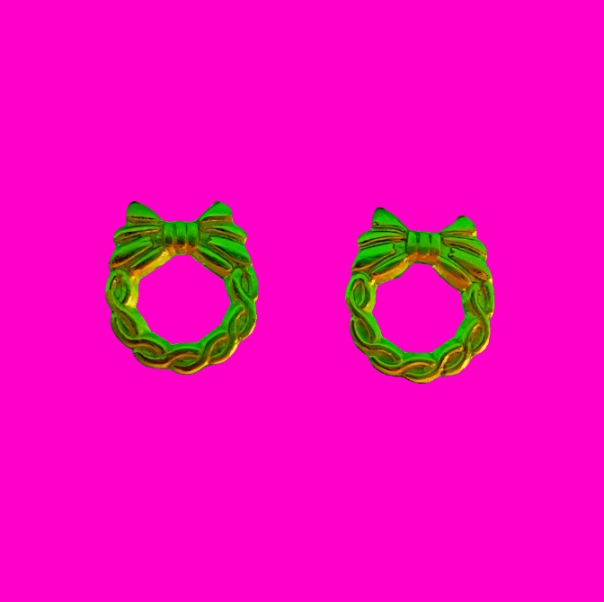 Wreath Stud Earrings