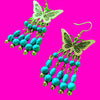 Butterfly Fringe Earrings
