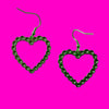 Heart Hoop Earrings