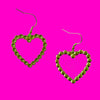 Heart Hoop Earrings