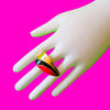 Tri-tone Asymmetrical Ring