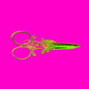Golden Shears Two-Finger Ring
