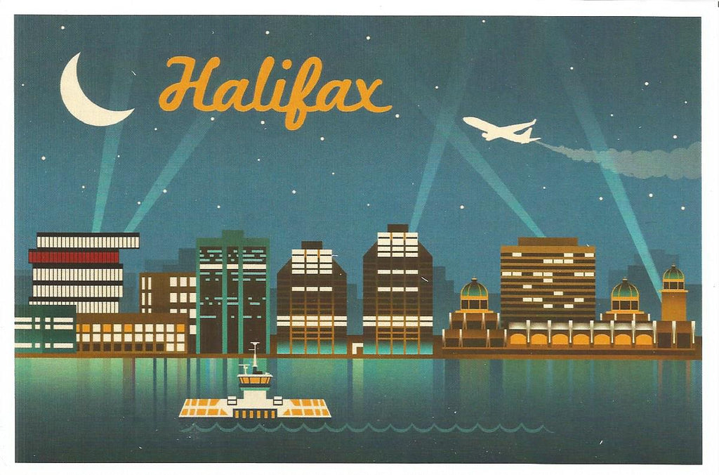 Halifax - Skyline Postcard