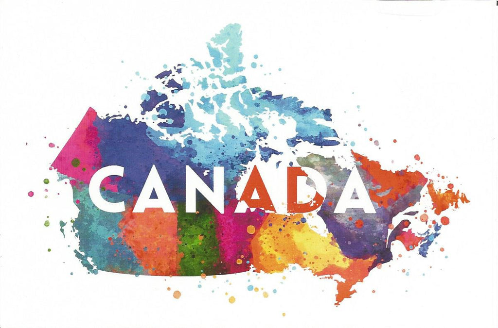 Canada - Watercolour Postcard