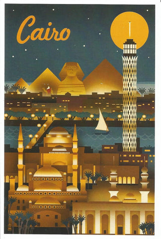 Cairo - Skyline Postcard