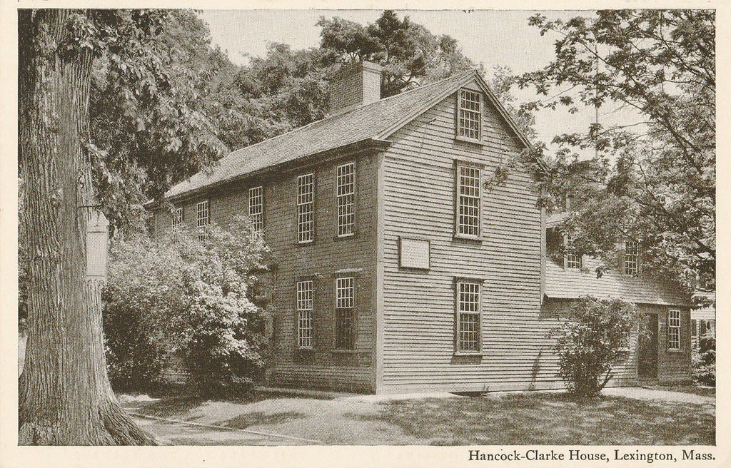 USA - Massachusetts - Lexington - Hancock Clarke House Postcard