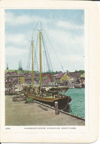 Canada - Harbour Scene Postcard