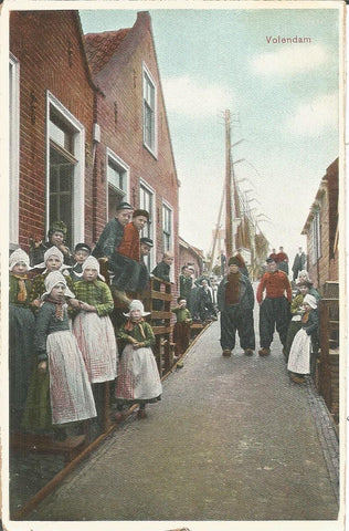 Netherlands - Volendam - Harbor Life Postcard Set