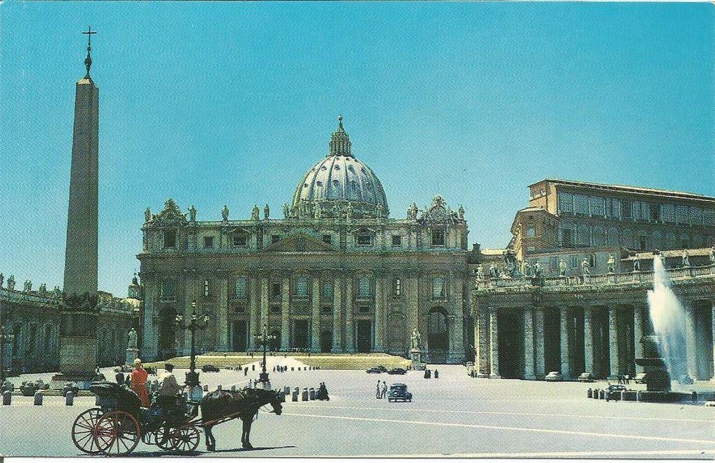 Italy - Rome - St. Peter's Basilica Postcard